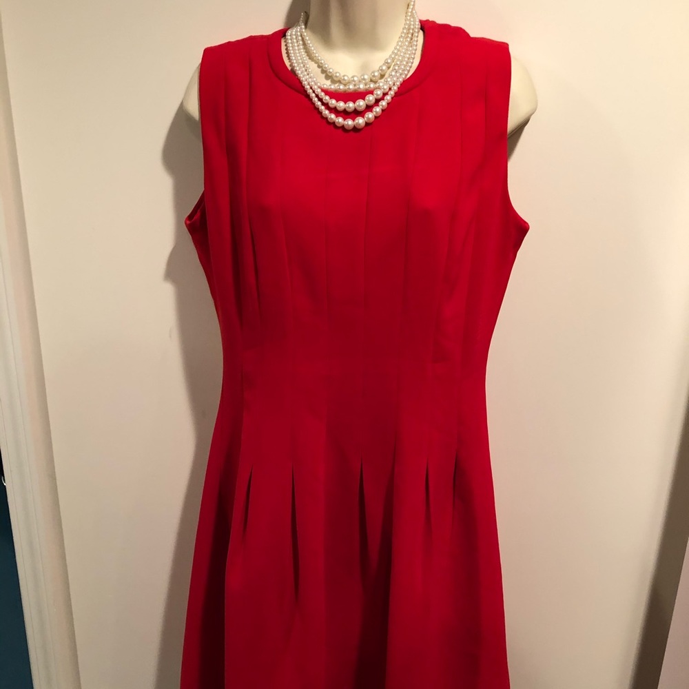 Red H & M Dress perfect for the Holidays!!